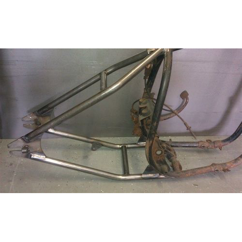 bsa hardtail frame