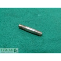 OIL PUMP MOUNTING STUD, 1/4" x 20-28TPI x 1-3/8", TRIUMPH, GENUINE, 21-1864, 21-1684, S1864, S1684