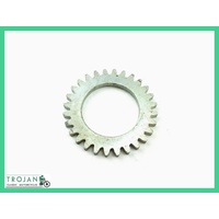 SPEEDO DRIVE GEAR SPROCKET, TRIUMPH, EARLY PRE UNIT, GENUINE NOS, 57-0752