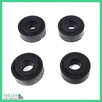 HEADLAMP BUFFER RUBBERS (SET 4) BRACKET TO SHROUD, TRIUMPH, TR7 T140, 1973 ON, GENUINE, 97-2209