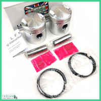 PISTON & RING SET, TRIUMPH, PRE-UNIT, 5T, 500, 7:1, GENUINE, CP29 70-1563 +0.020