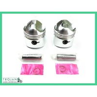 PISTON SET, TRIUMPH, 500, UNIT, 0.000, STD, 68 ON, E6884, 70-6884, ENG0106