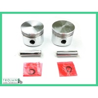 PISTON SET, NORTON COMMANDO, 850 850cc, +0.020, PLUS 20 THOU, 06-4041, 06-3838+20