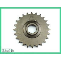 SPROCKET, GEARBOX, NORTON, 24T, COMMANDO, LATE AMC TWIN, 06-3421