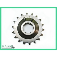 SPROCKET, GEARBOX, NORTON, 18T, COMMANDO, LATE AMC TWINS, 04-0458