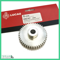 MAGNETO DRIVE GEAR, BSA A7, A10, K2F, GENUINE LUCAS, 20 TPI, ALLOY, 67-0540